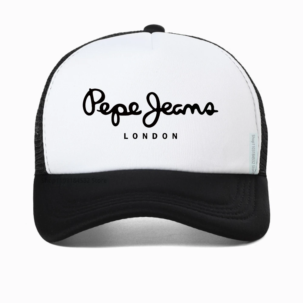 

Newest Pepe Jeans London letter print baseball cap Summer Men Popular Fashion Streetwear hat fashion Breathable snapback hat