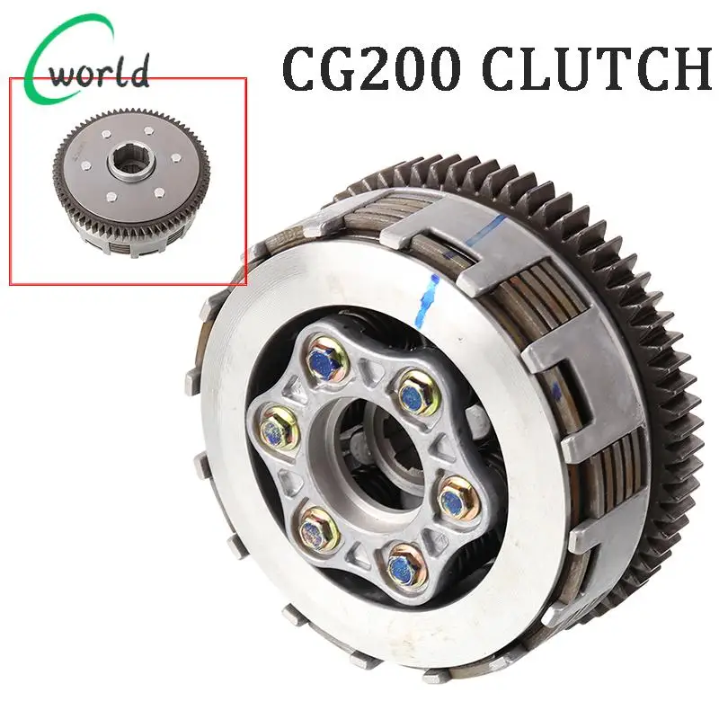 

High Performance Motorcycle Engine Six Bead Clutch New ATV Motorcycle Clutch for 250cc Engines