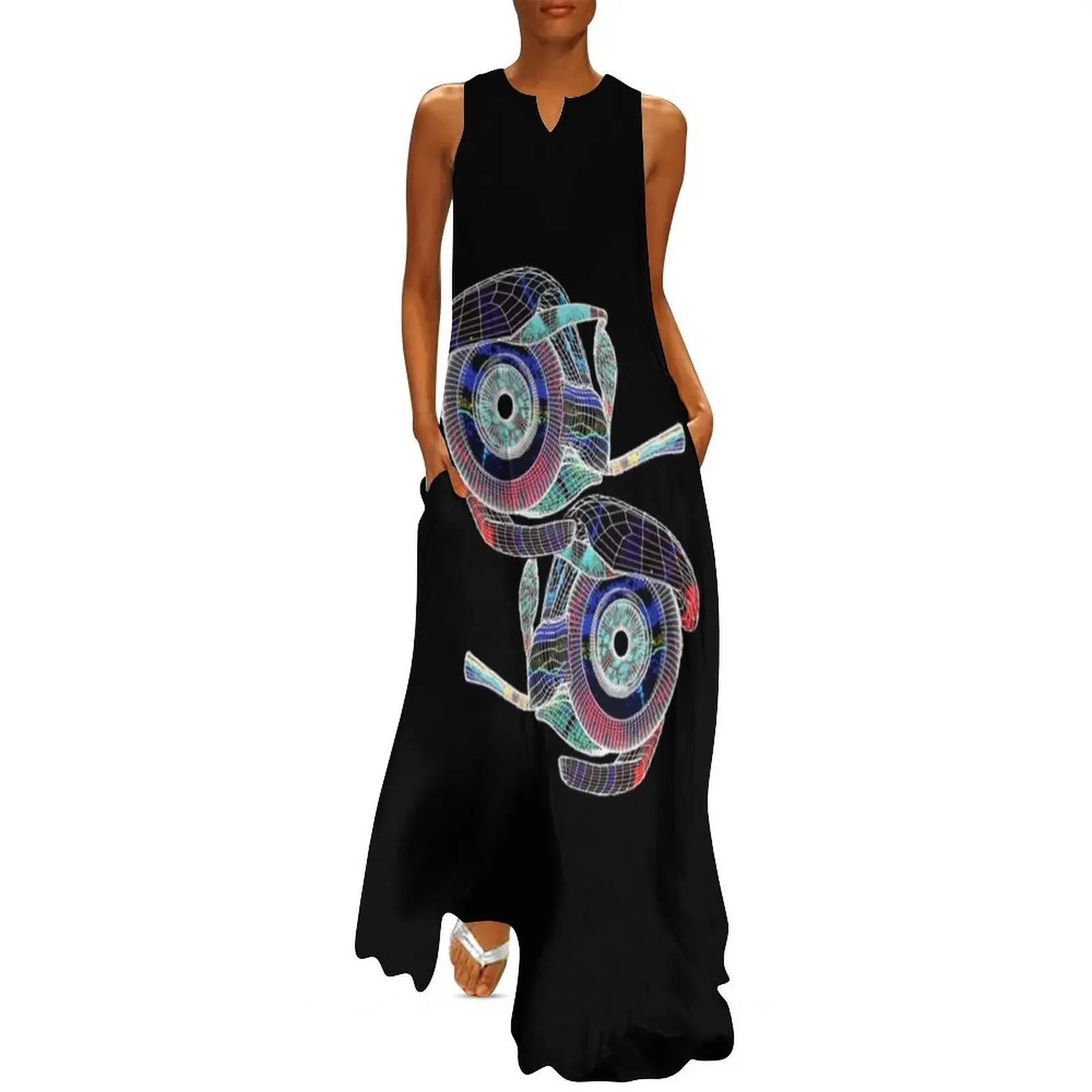 Eyes: Human reference atlas collection Long Dress long sleeve dresses Women