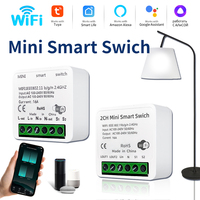 Tuya 16A MINI Wifi Smart Switch DIY Remote Control Timer Relay Breaker Smart Life App Control Work With Alexa Google Home Alice