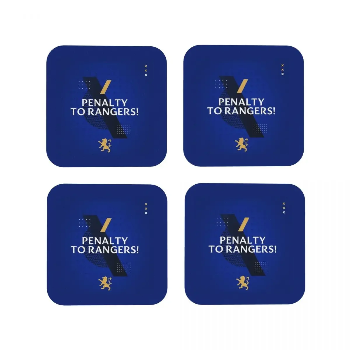 Penalty To Rang Coasters Kitchen Placemats Waterproof Insulation Cup Coffee Mats For Decor Home Tableware Pads Set of 4