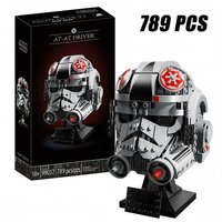 730PCS Space War Battle of Hoth AT-AT Driver Helmet Model Building Blocks Construction Bricks Kits Toy Gift For Adult Children
