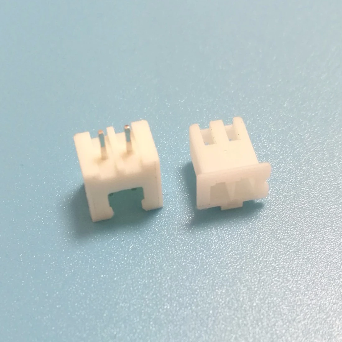 50pcs XH2.54 2.54mm 2P  Straight Male Pin Header + Housing +Terminal Connector Assortment Kit