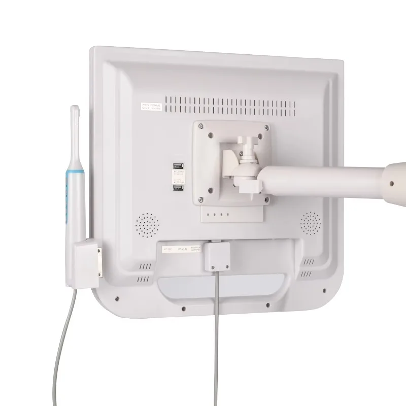 Wireless Usb High Pixel Dental Intraoral Camera With Wifi System 17 Inch Monitor Intraoral Endoscope Intra Oral Camera