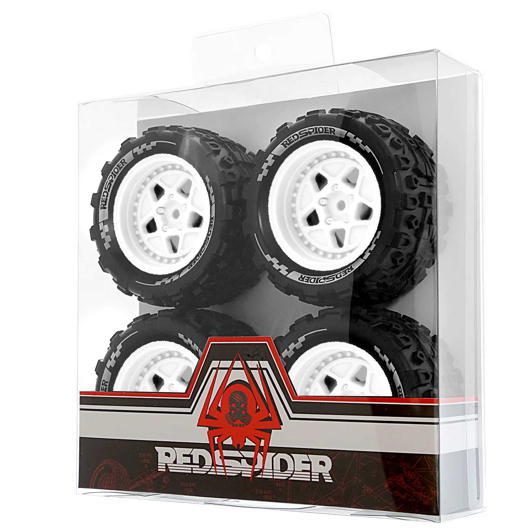 Neumáticos a escala 1/18 para ARRMA TYPHON y GRANITE GROM: neumáticos Monster Truck, neumáticos Mini Granito