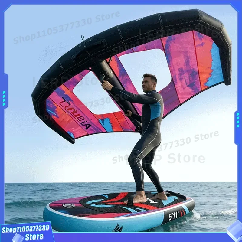 Aisunss Hydrofoil Suit for Stand-Up Paddleboarding New Inflatable SUP Unpowered Hydrofoil Kite Wing Accessory