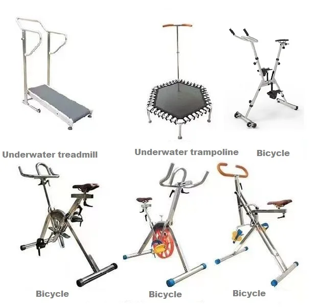 

High Quality Hydro Biking Bathtub Strong Body Building Musculation Underwater Exercise Bicycle Sport Club Aquatic Fitness Equip