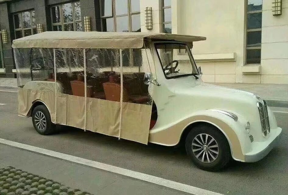 4 Wheel Golf Cart Rain Cover Housing 2 -14 Sightseeing Bus Club Car Protection