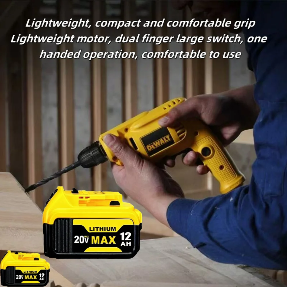 

sigotosiforOriginal 18V 20V 12V dewalt batteries 20V battery MAX Premium XR 12.0Ah 9.0Ah 6.0Ah Power Tool Battery