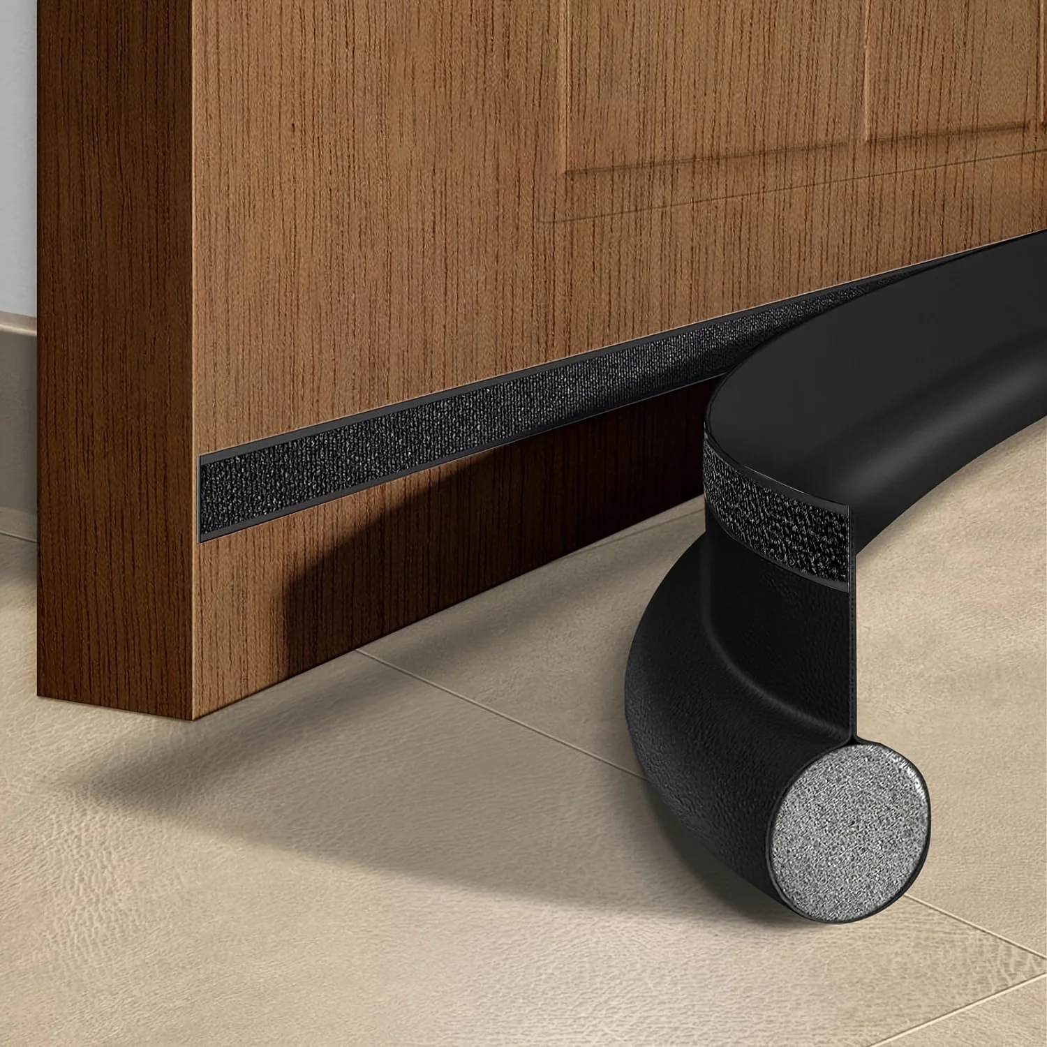 

1PC Door Bottom Seal Strip Under Door Draft Stopper Weather Strip Sound Insulation Anti-Cold Gap Blocker Sealing Weather Strip ﻿