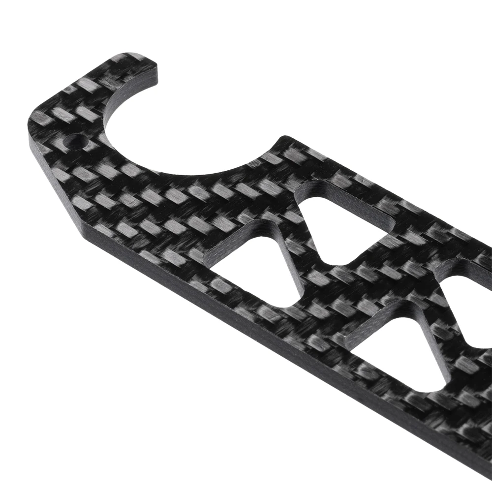 YEAHRUN – plaque de Support de châssis avant en Fiber de carbone, pour boîte à déjeuner Tamiya 1/12 RC Monster Truck, pièces de mise à niveau, accessoires