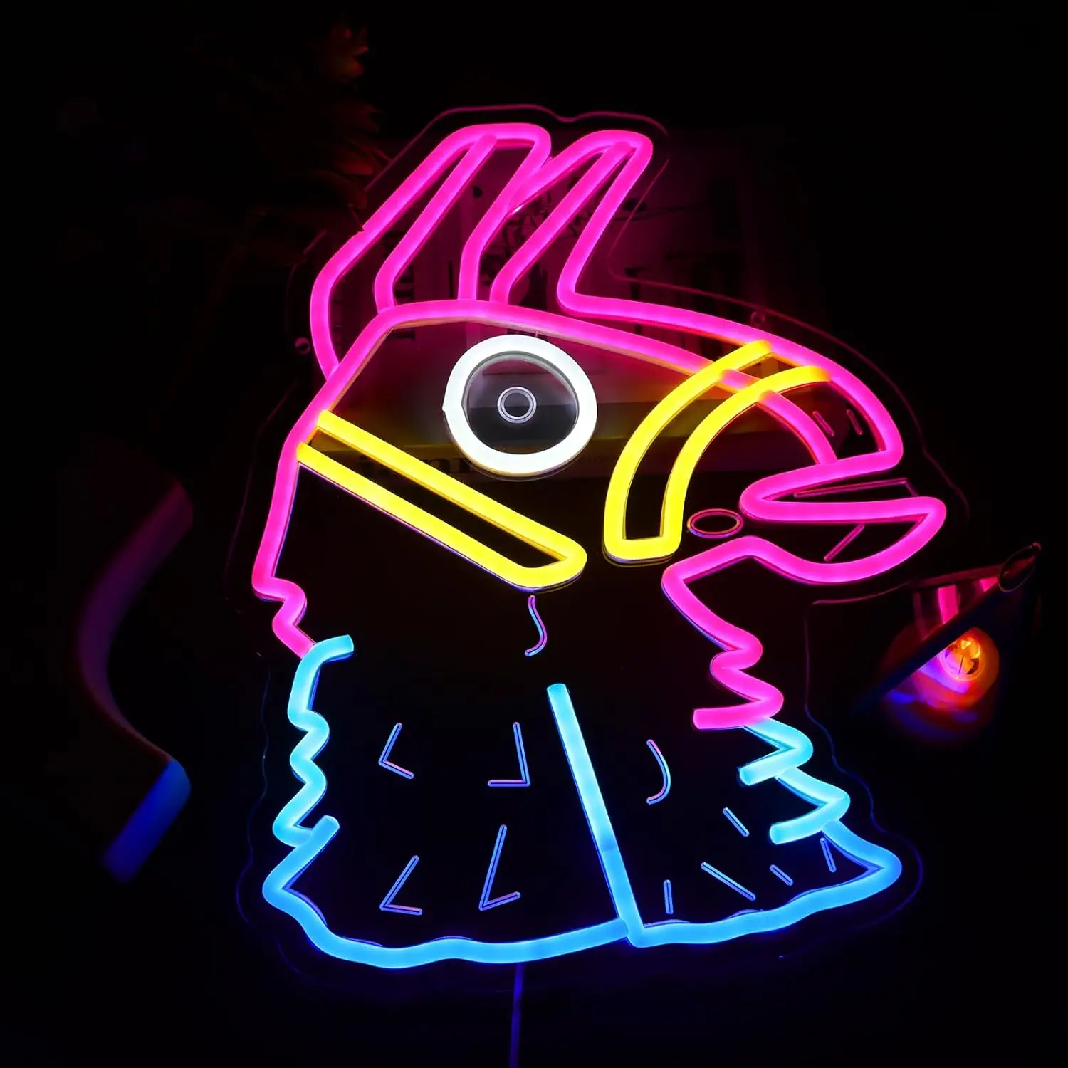 غطاء رأس الحصان LED النيون تسجيل USB عكس الضوء ضوء النيون تسجيل ل غرفة نوم غرفة معيشة حفلة عيد ميلاد هدية جدار ديكور