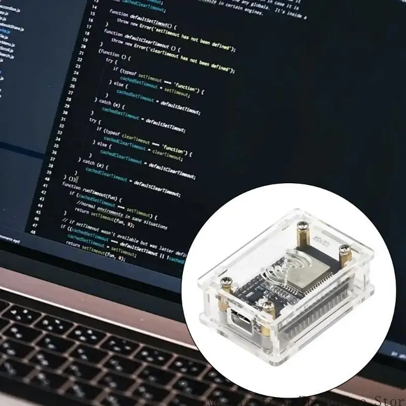 T5EA Clear Acryle Case Guard для Nodemcu Lua CP2102/CH340G ESP32 Плата разработки с защитой от свободной части и дисплеем