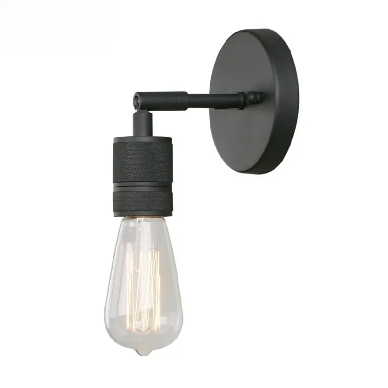 

Minimalist Single Socket Wall Industrial Wall Sconce Vintage Metal Wall Light