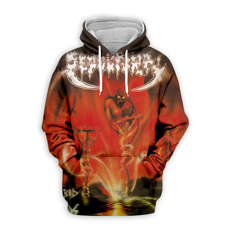 SEPULTURA Band Hooded 3D Print Streetwear Men's Women's Swearshirts Hoodies Fashion Harajuku Y2k Hoodie Unisex Clothing