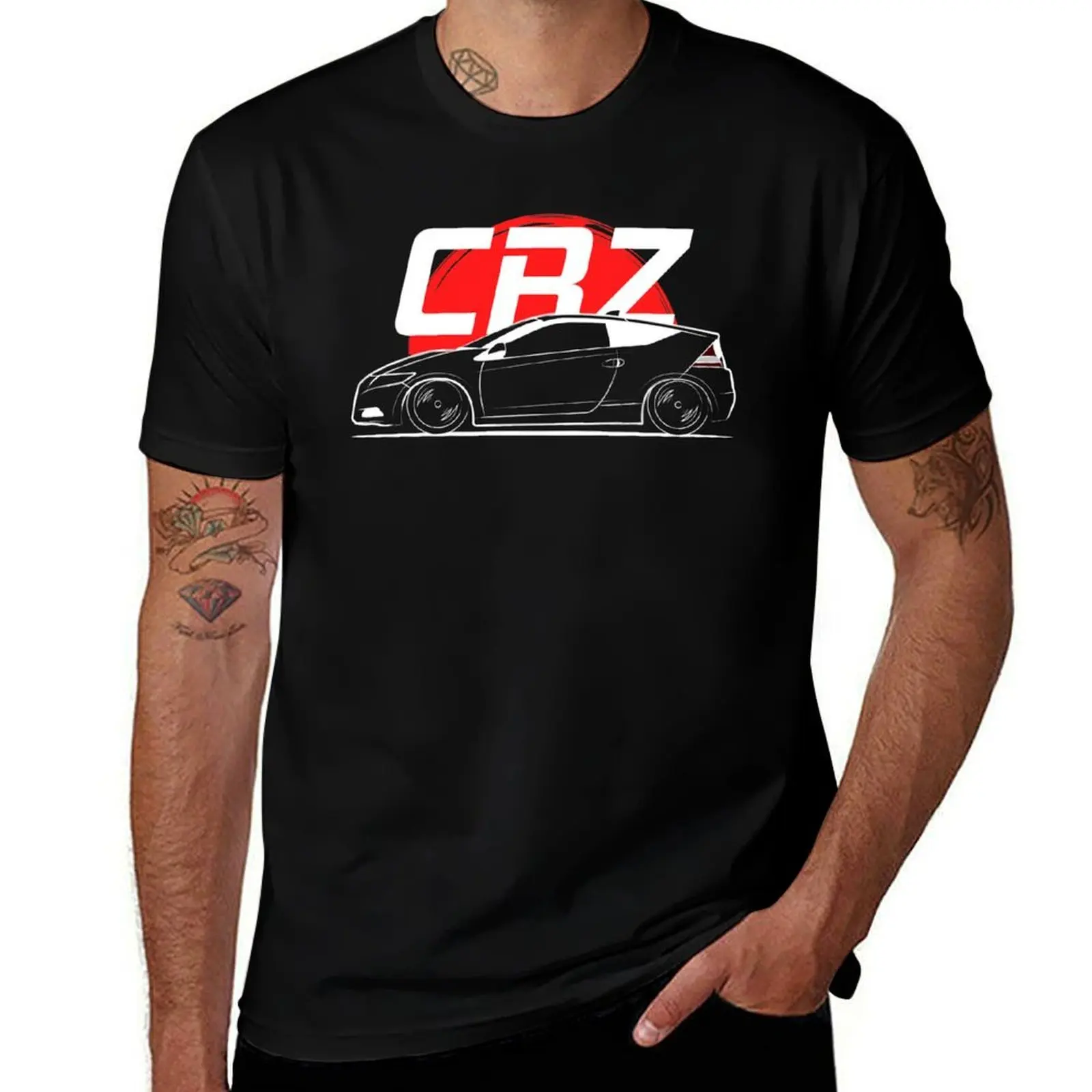 

JDM CR Z T-Shirt Soft Basic Cotton Short Sleeve Tee