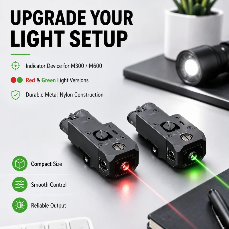 Metal Nylon Shell Position Indicator Storage Box Battery Holder Matching M300 M600 Torch Remote Switch