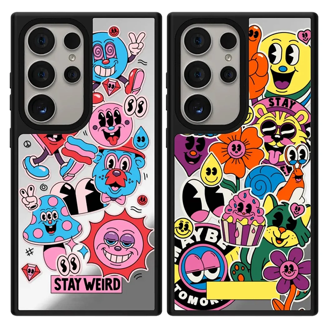 6040256 Mirror Magnetic Case: Compatible with Samsung Galaxy S23 U S24U S25 S26 Ultra S25+ S26 Plus Shell