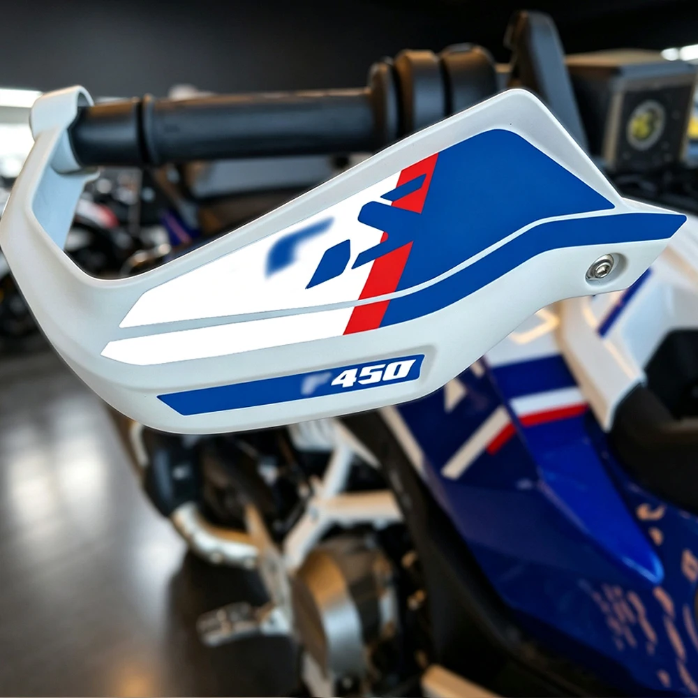 For F450GS 2026 Motorcycle Handguard Protection Decals Model Matte Pvc Anti-Scratch Stickers Waterproof Handguard Graphics