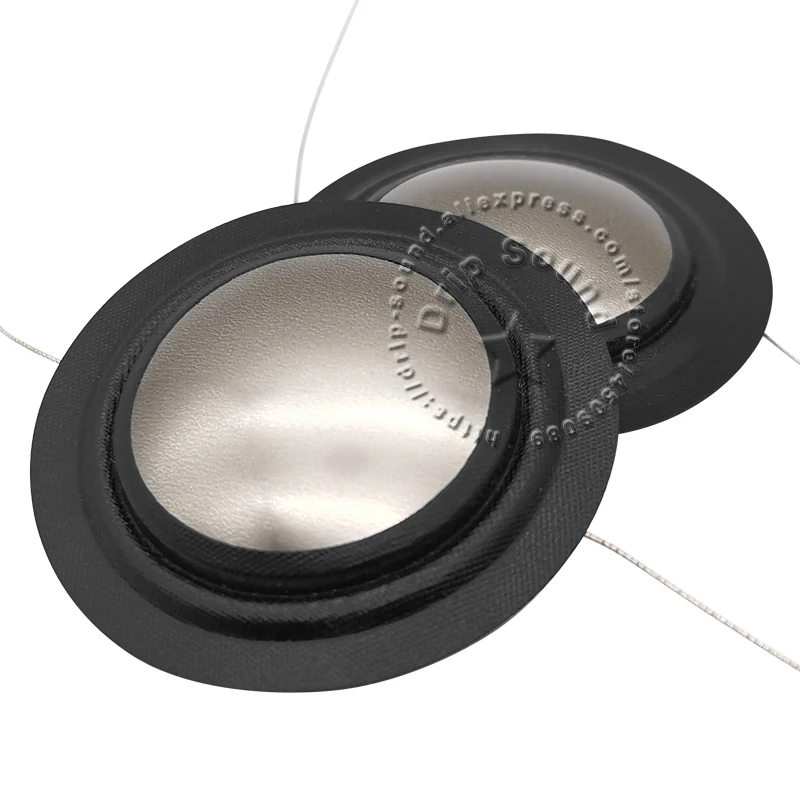 2 قطعة 25.5 مللي متر مكبر الصوت لفائف الصوت القرن مكبر الصوت الثلاثي الألومنيوم فيلم الصوت الحجاب الحاجز رئيس محرك إصلاح أجزاء