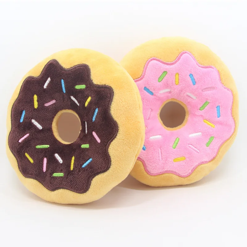 

CUSTOM New Popularity Dog chewing toys Hot Sale Products Black Donut Chew Dog Toy