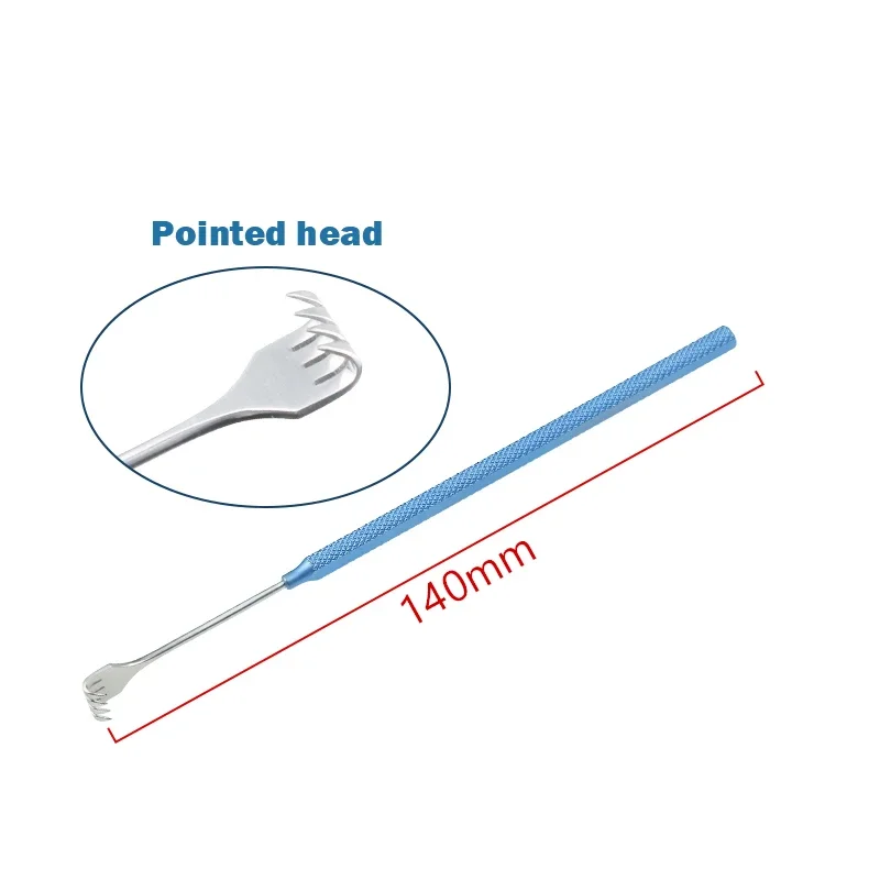 

GREATLH 1pcs Titanium Eyelid Retractor Knapp Retractors Eye Lacrimal Sac Retractor Ophthalmic Surgical Instruments