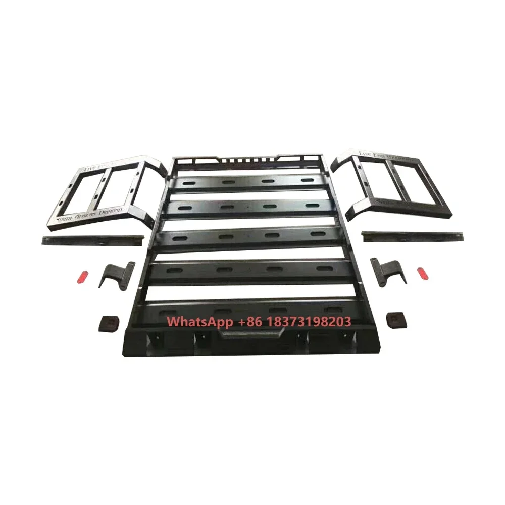Lantsun J376 Luggage Rack for for wrangler JK Car Accessories 2007-2017 Car Roof Storm  for 4 Door