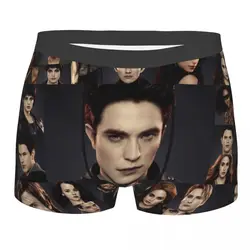 Man Edward Underwear The Twilight Saga Breaking Dawn Funny Boxer Shorts Panties Homme Soft Underpants Plus Size