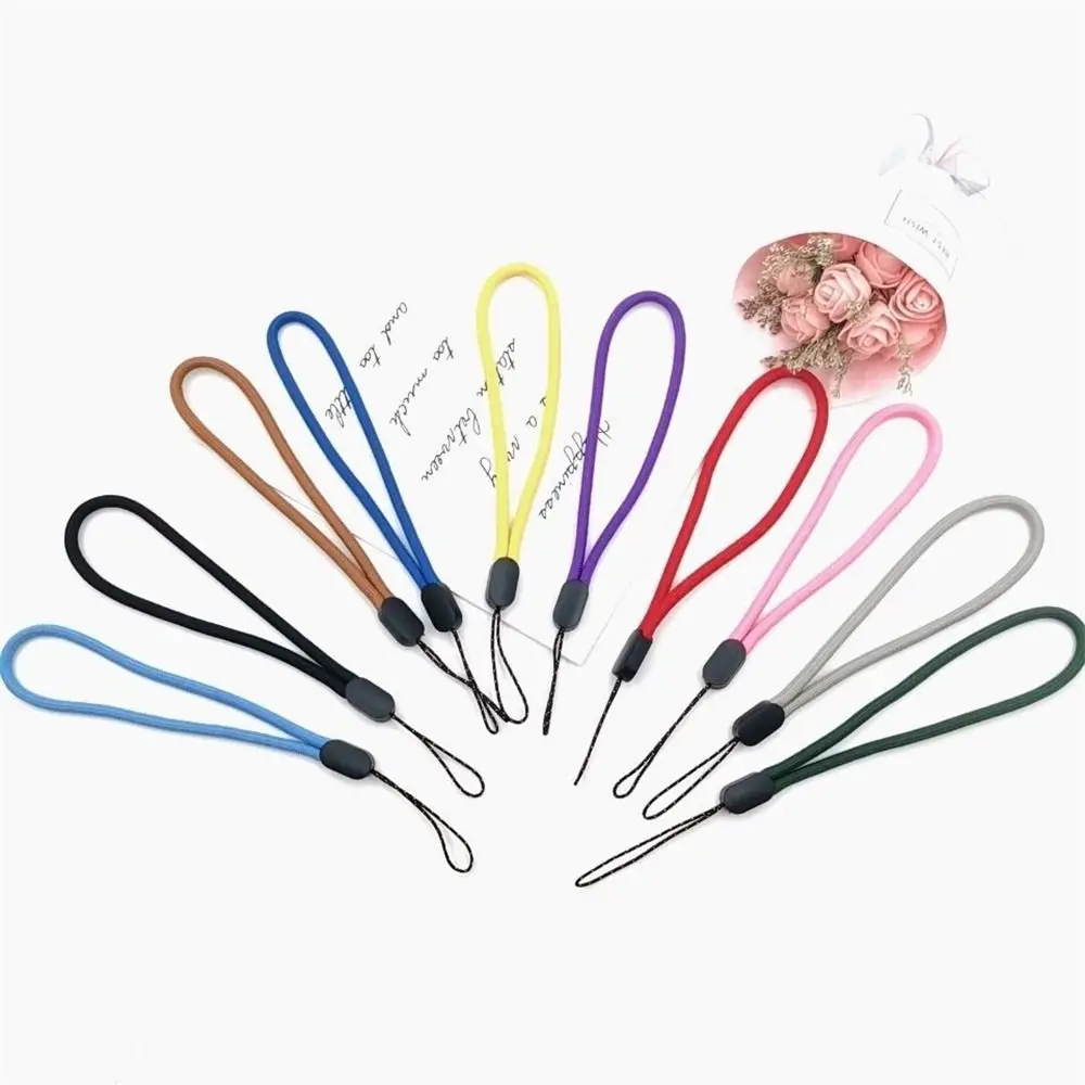 

Hanging Rope Phone Lanyard Phone Charm Anti-lost Phone Wrist Lanyard Hand Wrist Colorful Cell Phone Strap Keys Keychains