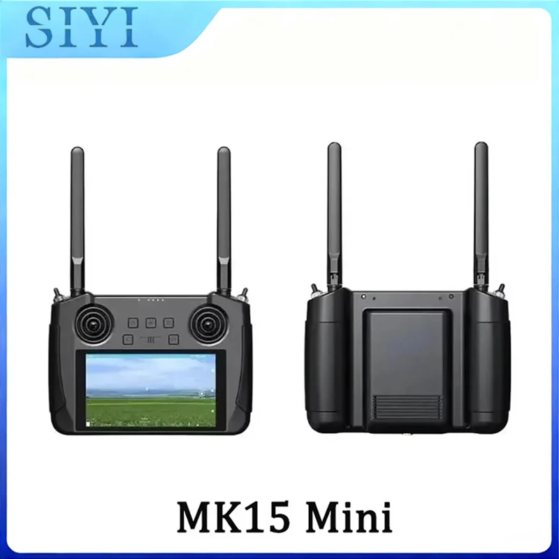 

SIYI MK15 Mini Agriculture Controller 5.5' 1080p 60fps RC FPV with 180ms Latency 3.5KM Range IP54 Waterproof Certified CE FCC