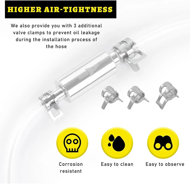 نظام تصريف سائل فرامل الدراجة النارية، أداة نزيف التوصيل السريع، ختم مانع للتسرب لتغييرات الزيت