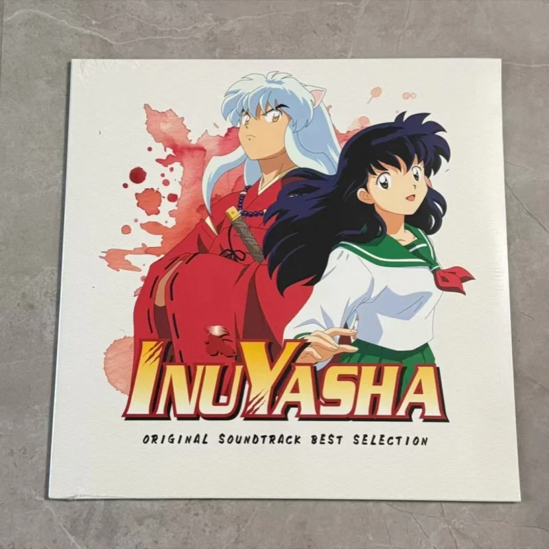 Disco de Vinilo de la Banda Sonora del Anime Inuyasha de Hot Viz Media, la Mejor Selección, Colorido, Creativo, para Fans de la Música, Envío Rápido