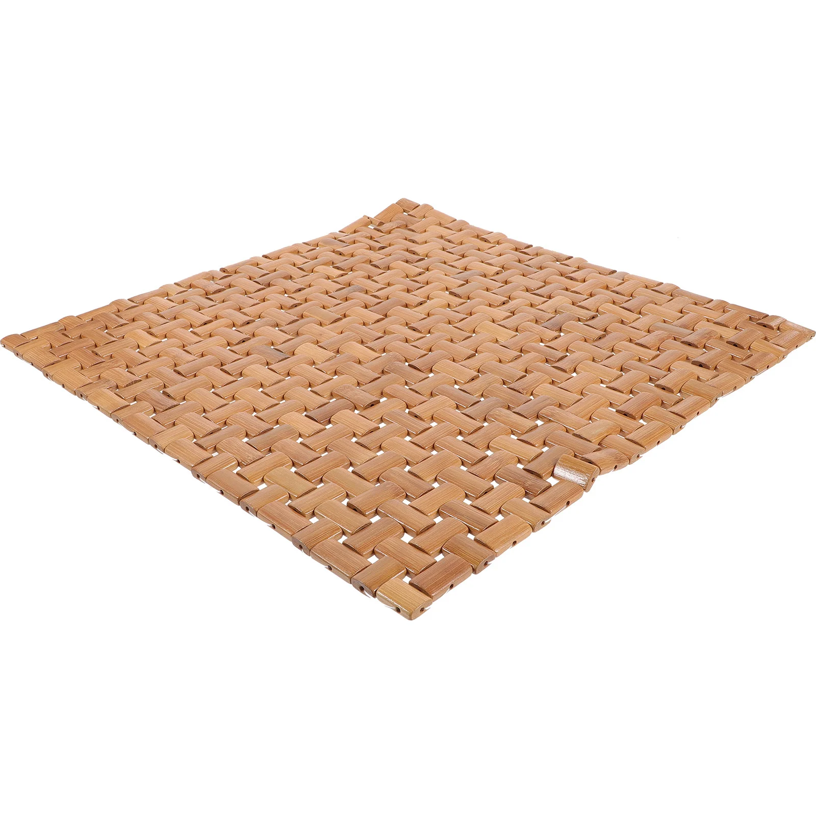 

Bamboo Seat Cushion Handmade Carbonized Square Summer Mat For Chair Tatami Floor Indoor Outdoor Use Seat Cushions For
