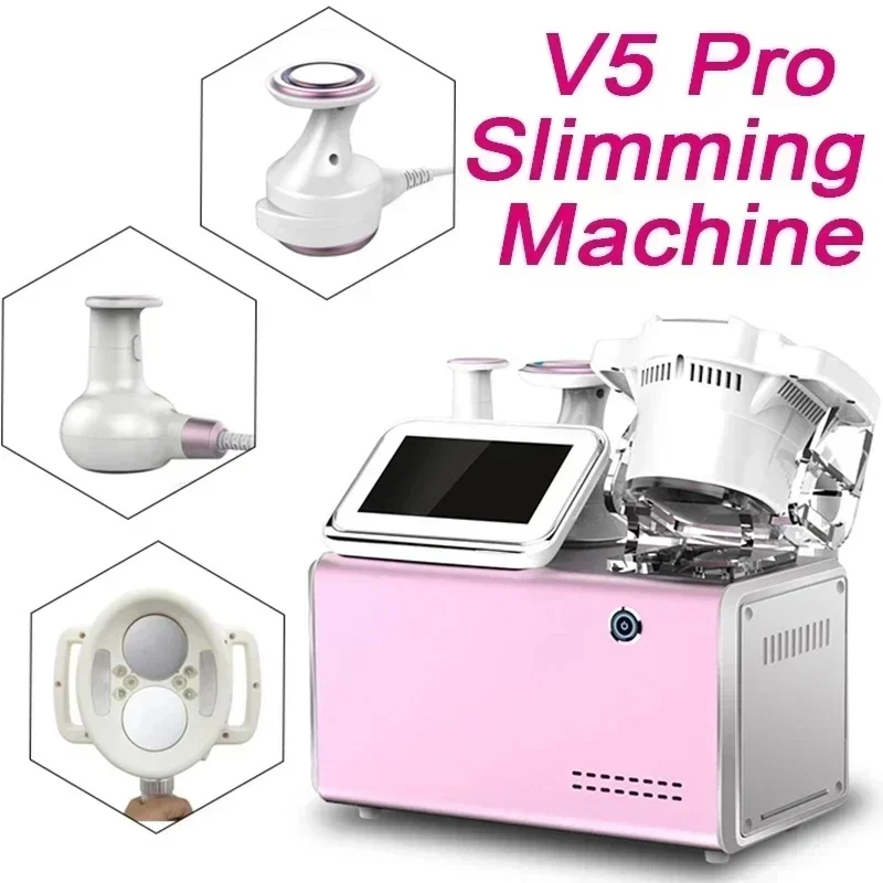 Velabody shape V5 Pro 3 en 1 Sistema de cavitación al vacío, moldeador ultrasónico portátil para adelgazar, pérdida de peso, máquina Zfat burning skinZ