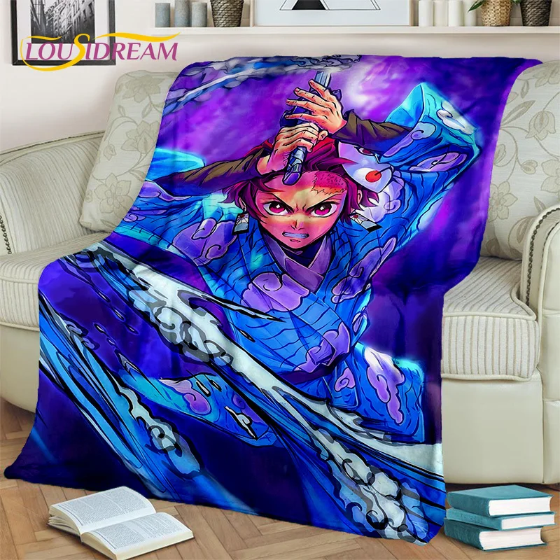 Kamado Nezuko Demon S-Slayer Japan Anime Blanket,Soft Child Throw