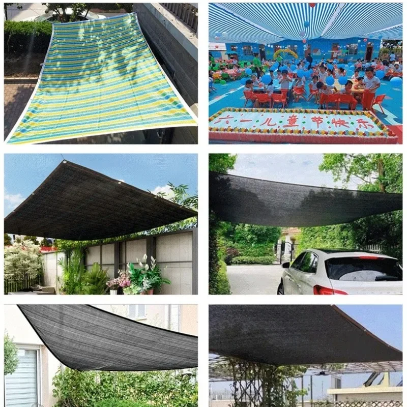 Thickened Encryption Shading Outdoor Garden Anti UV Sunshade Net Sails Bonsai Flower Sun Shade Mesh Pool Succulent Plants Cover