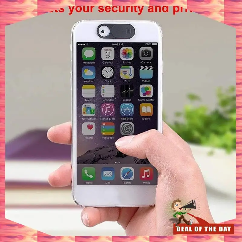 24-Hour Delivery Webcam Camera Protective Cover Privacy Protective Cover Suitable For Mobile Phones, Tablets, Laptops, 5 Packs B