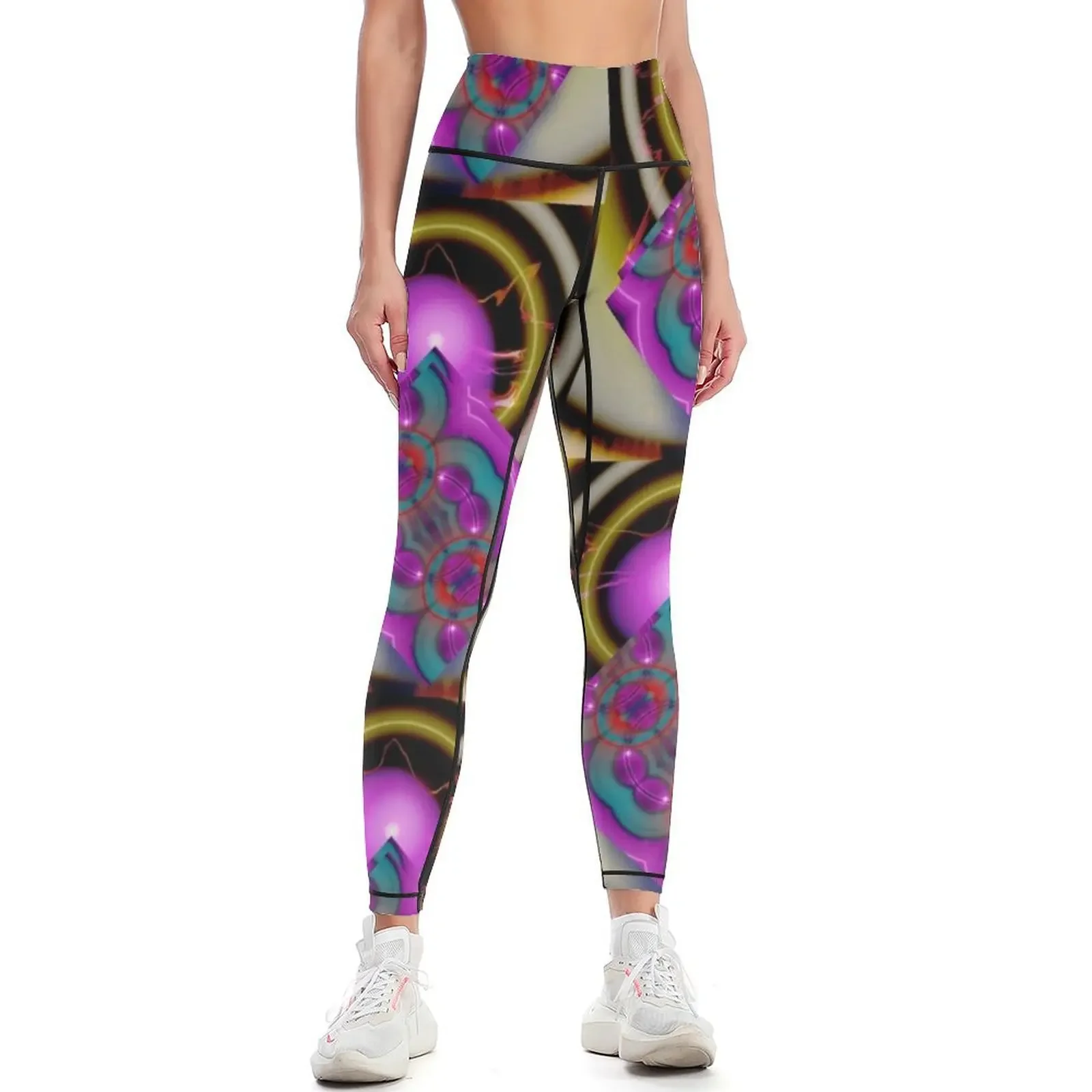 

Live And Be Magnetic Leggings sports for gym gym womans gym sportswear woman sports for Womens Leggings