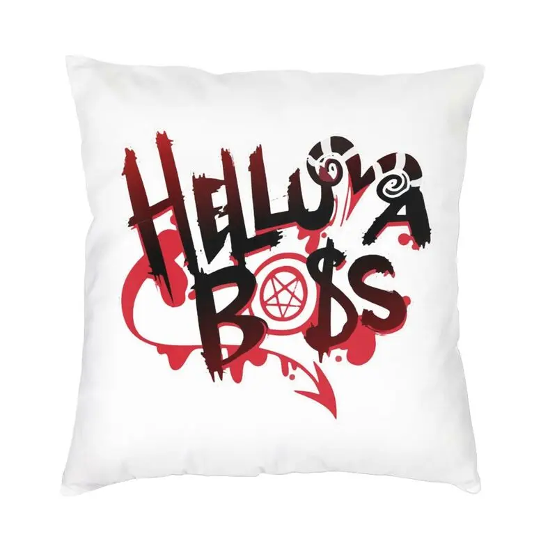Animated Anime Helluva Boss Cushion Cover 45x45 Home Decorative 3D Print Throw Pillow for Living Room Two Side