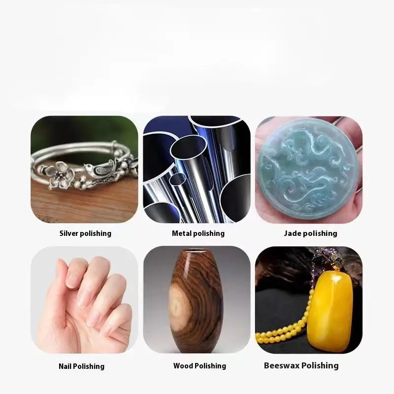 Bastone per lucidatura verde bifacciale Gioco culturale Blocco per lucidatura alle noci Acquario Rimozione dello sporco Tavola per lucidatura magica