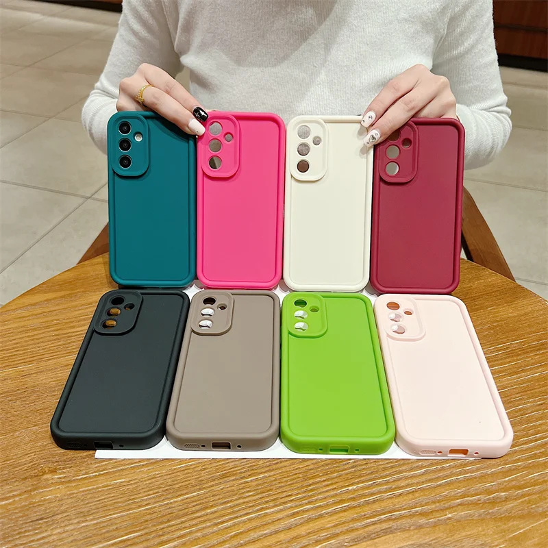 A 05 15 25 35 55 24 13 22 12 11 Mate Silicone Case For Samsung Galaxy A21S A31 A51 A71 A10 A20 A30 A50 A30S Shockproof TPU Cover