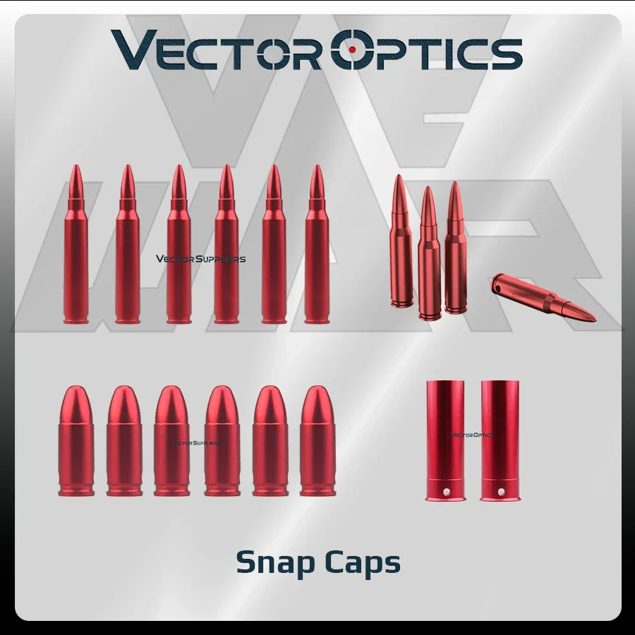 Векторная оптика, защелкивающиеся колпачки, мягкий пулевидный пистолет, пистолет для сухой стрельбы, поддельный картридж для тренировок с оружием