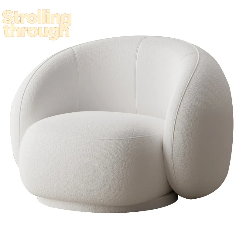 

Простой современный диван-кресло в скандинавском стиле, легкий люкс, одноместный диван