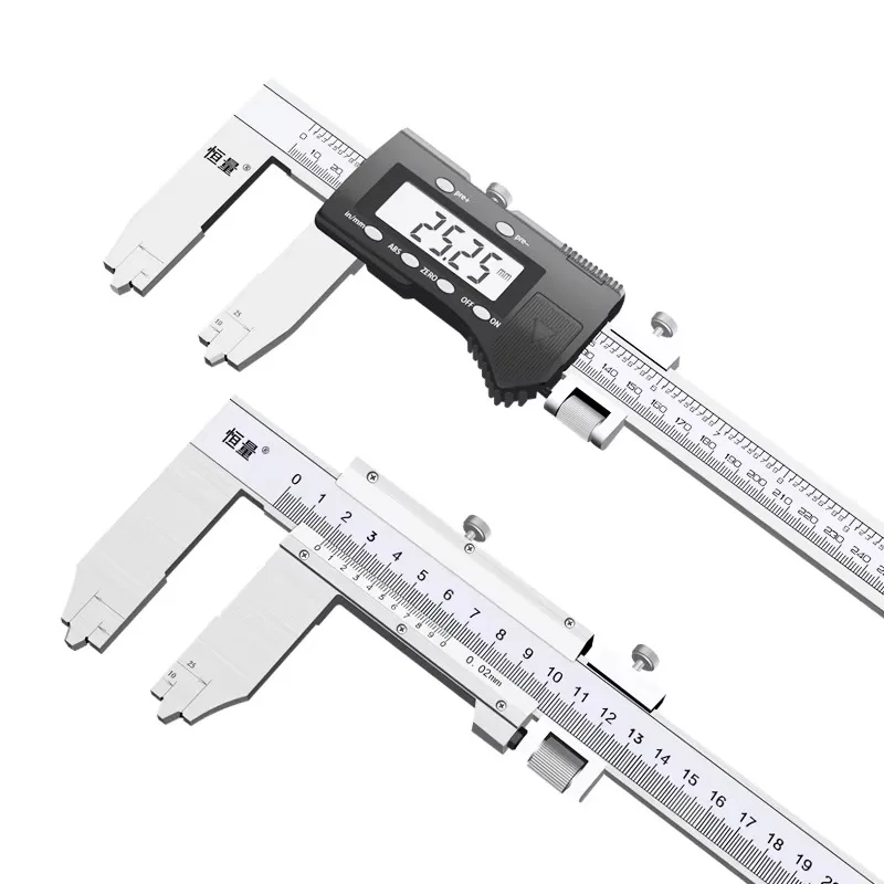 

Stainless Steel Electronic Digital Caliper for V-Groove Flange Sealing Oil Seal Groove Measurement
