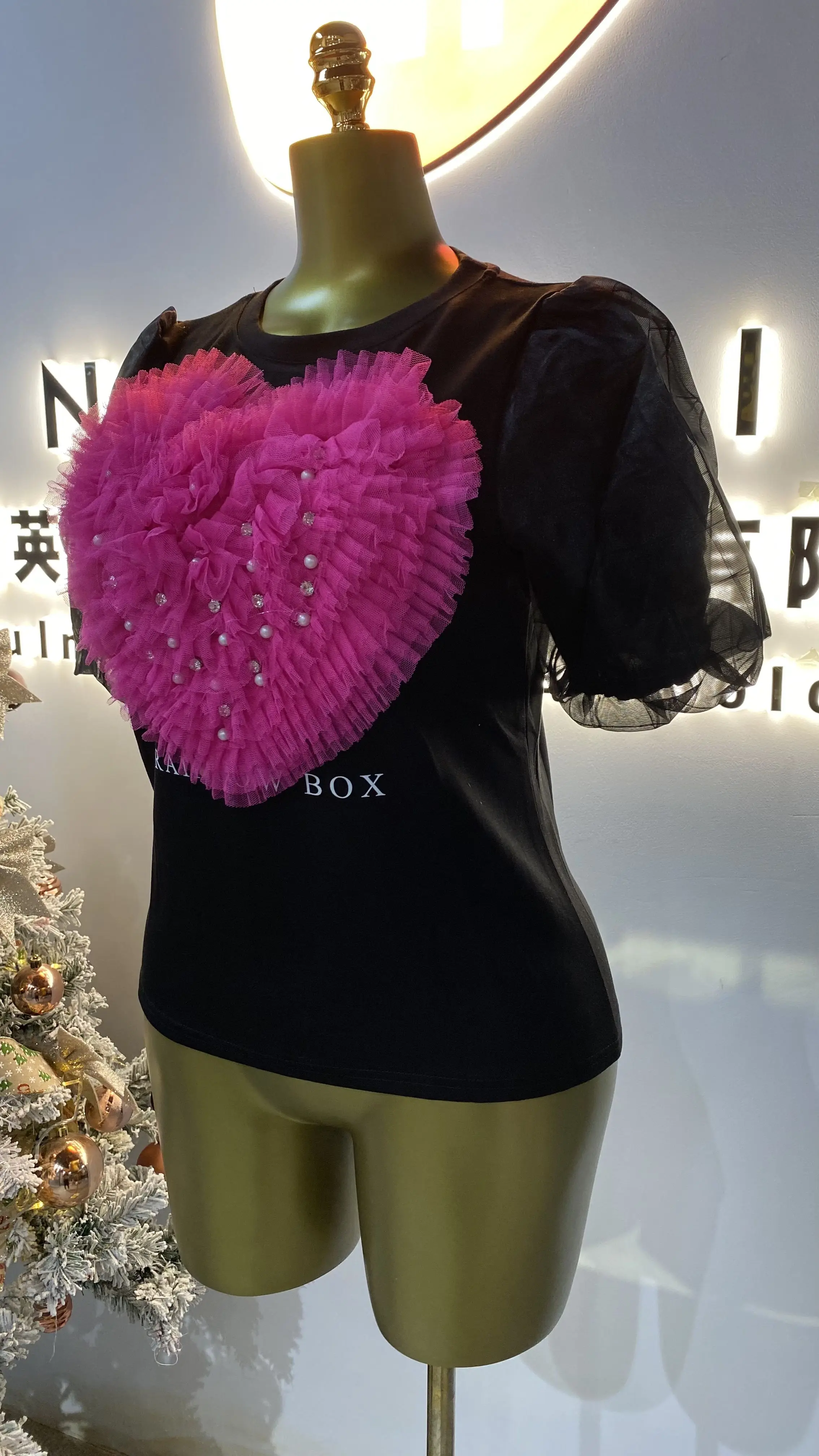 Dames T-shirts met korte mouwen zomer nieuwe halflange grote maat tops groothandel-GZMM387