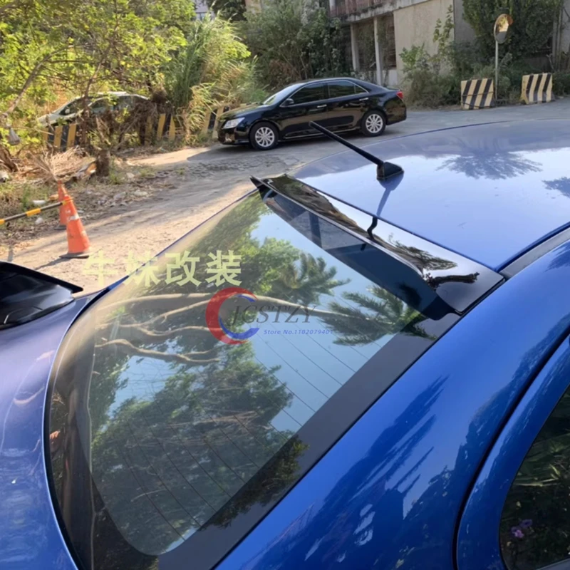 

Высококачественный задний спойлер из АБС-пластика, козырек на заднее лобовое стекло для Mitsubishi Lancer EX 2010-2016, Стайлинг автомобиля