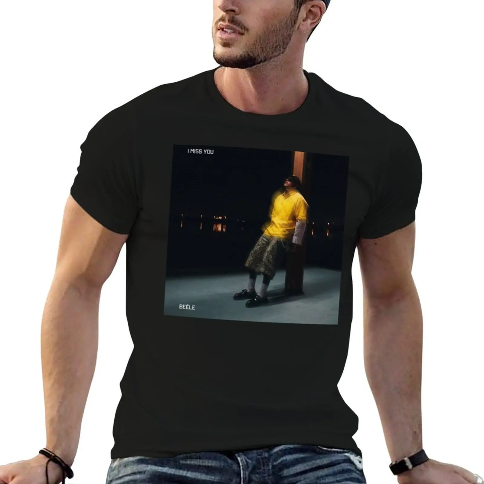 Beéle - I Miss You album 2024 T-Shirt blanks customs T-shirts for men cotton