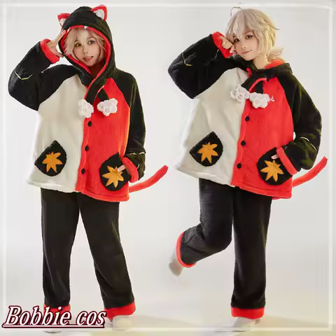 Genshin Impact New Bobbie cos Kaedehara Kazuha Cosplay Costume Dress Halloween Christmas Comic con Game Anime Party Clothes
