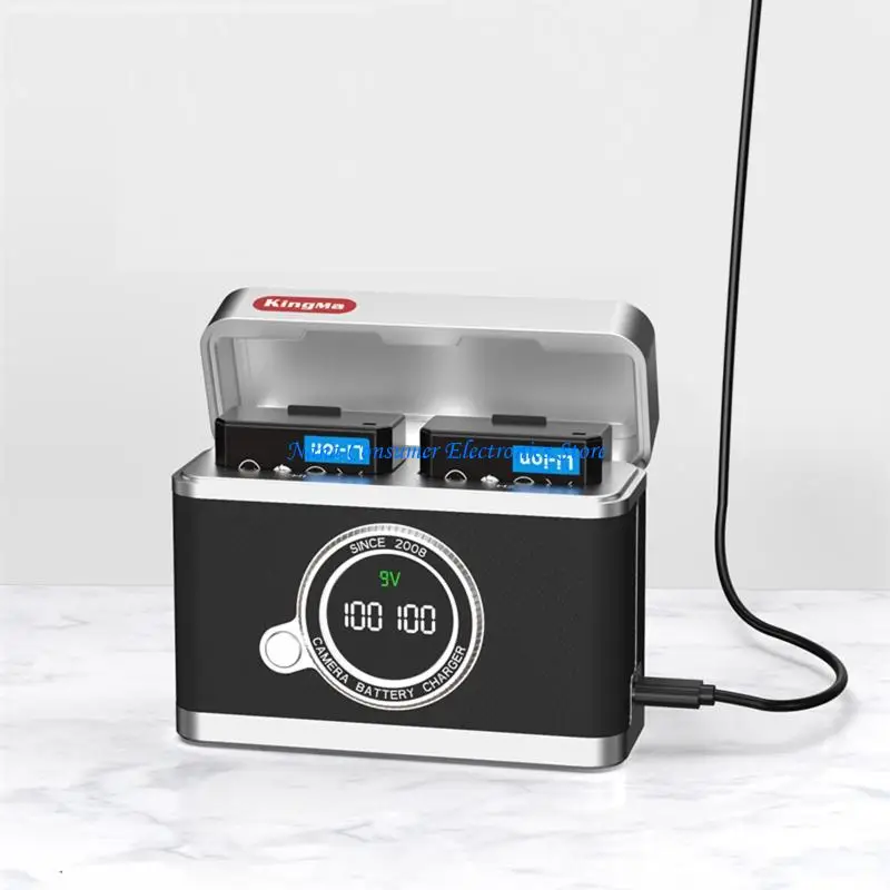 

G7NE Efficient PD20W Box For E10 Battery Holder Case Shows Real Time