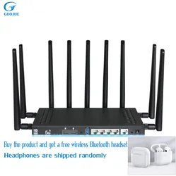 SZGJ Dual SIM Card 5G Router 2*SIM Wifi6 3000Mbps Openwrt DDR4 1GB 4*LAN USB3.0 5G Modem MU-MIMO 4T4R Antenna Wifi Booster